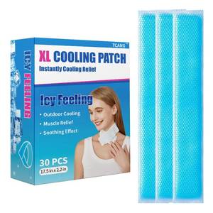 lot 5012 image: 30 Sheets Instant Cooling Patches for Outdoor Activities Summer Heat Relief - Extended Disposable Cooling Ice Packs for Neck Body, Camping Hiking Sports, Instant Temperature Drop