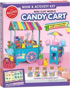 lot 6274 image: Klutz Mini Clay World Candy Cart Craft Kit