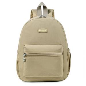 lot 6280 image: AOTIAN Mini Lightweight 11.8 Inch Backpack Durable Travel Hiking Women and Girls Small Daypack, 7 Liters Khaki