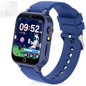 lot 6333 image: Zeacool Kids Smart Watch, Smart Watch Toys with 39 Games, Camera Video Recorder Music Alarm Calculator Calendar Pedometer Stopwatch Flashlight Gift Toys for 3-12 Years Old Boys and Girls (Blue)
