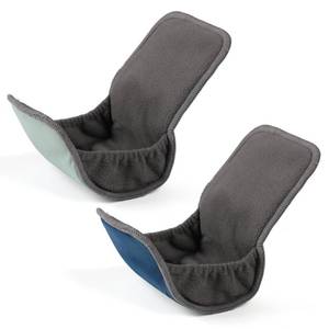 lot 6384 image: ZINGTERRA Reusable Incontinence Pads for Men, 2 Packs Universal Pad for Mens for Urinary Leakage,Mens Incontinence Pads, Washable Incontinence Guards with Maximum Absorbency to Prevent Leaks
