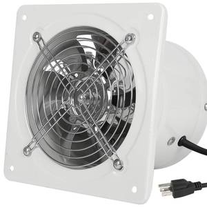 lot 11148 image: Fepinc Exhaust Fan with Plug, 10 inch 1088CFM Through-the-Wall Ventilation Fan with Light Weight Pure Copper Motor, for Laundry Room, Toilets, Garage, and Shopping Mall, 110V, White