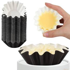 lot 12004 image: Ninsula 70P Wax Melt Liners, Reusable Wax Warmer Liners for Any Wax Cubes, Leakproof Wax Melt Cups for Scented Candle, Plug in Warmers, Electric Wax Melters and Wax Burner(Black)