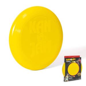 lot 12007 image: Kan Jam Ultimate Disc Golf Frisbee - Official Size Disc Golf Disc with Light Up Frisbee Options for Outdoor Games, Yellow