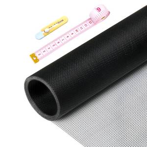 lot 12008 image: Pet Proof Window Screen Replacement Kit,39 W x 118 L Durable Window Screen Mesh for Patio Porch Door Windows with Rolling Tool and Screen Retainer Spline
