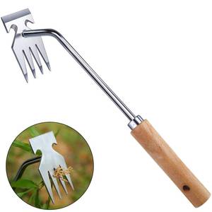 lot 12041 image: Orelex Weed Puller Tool, Weeding Tool, Weed Pulling Tool, Garden Tools, Weed Remover Tool, Stainless Steel, Anti-Detachment, Gardening Essentials, Gardening Hand Tools for Backyard Planting Weeding