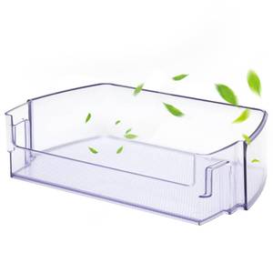 lot 12045 image: MAN63948504 Refrigerator Door Bin, Bin Basket Shelf Compatible with Refrigerator LFCC22426S, LFXS26973S, LFXC22526D, Replace 4976934 AP7176180 PS16662677 EAP16662677
