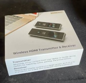 lot 12049 image: Wireless HDMI Transmitter & Receiver Set