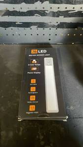 lot 12052 image: 76 LED Motion Sensor Light  Rechargeable Pack Of 3