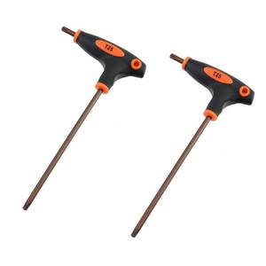 lot 12431 image: Antrader T25 Torx Screwdriver,S2 Steel Anti Tamper Proof Torx Key-2Pcs (Only One)