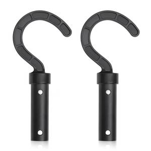 lot 12439 image: Uoark 2 Pack Hook for All Robotic Pool Cleaner, Including Cordless, Above Ground and Underwater,Multifunctional Universal Hook,Connected to the Telescopic Rod��Pool Accessories
