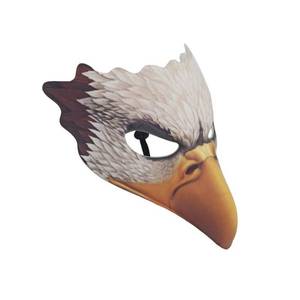 lot 12454 image: NewL Halloween Animal White Eagle Half Face Mask Masquerade for Women Men