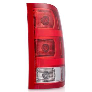 lot 13898 image: MANFUN Passenger Side (RH) Tail Light Assembly for 2007-2013 GMC Sierra 1500 (SL, SLE, SLT, WT)-2007-2010 GMC Sierra 2500 3500 HD GM2801208 Includes Harness and bulb
