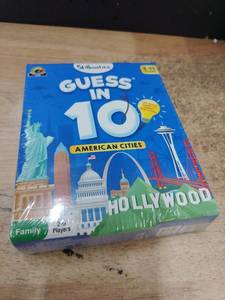 lot 14350 image: Guess In 10 American Cities Board Game
