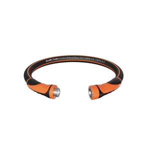 lot 19930 image: Giraffe Tools 3ft x 58 Short Leader Hose, Flexible & Lightweight Hybrid Garden Water Hose, Heavy Duty Hose with Swivel Handle, Male to Female Fittings