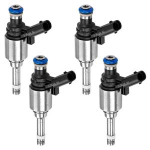 lot 20050 image: 06H906036G Upgraded Fuel Injector 6 Holes 4Pcs  2.0L L4 GDI Gas  for Audi A3 A4 A5 A6 Q3 Q5 TT 2008-2016 Fit for VW Passat Jetta CC EOS GTI Beetle Tiguan 2008-2017 Fuel Injectors Set of 4