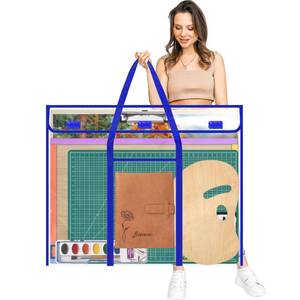 lot 20069 image: Bulletin Board Poster Storage, Extra-Large Storage Chart Bag 30 x 24, Bulletin Board Sheet Organization (30 X 24)