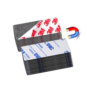 lot 20153 image: AB Paired Adhesive Magnetic Tape, (24 Pack12Pairs, 3 in x 1 in) Precut Flexible AB Magnets Strips for DIY Closure Craftings, a b Magnet Match to Use
