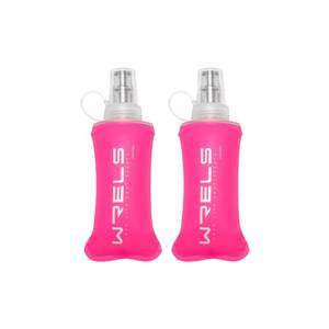 lot 20172 image: WRELS TPU Soft Flask Lightweight Portable Reusable Water Bottle,BPA Free Collapsible Flask for Hydration Pack in Running Hiking Cycling and Marathon