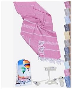 lot 5975 image: Tuamel Hot Pink towels