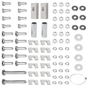lot 2136 image: Universal 5th Wheel Hardware Kit, 58058 Installation Hardware for Reinstallation (10 - Bolt Design)