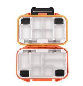 lot 2138 image: Waterproof Fishing Lure Box Spoon Hooks Baits Storage Tackle Box Containers for Casting Fishing Fly Fishing,LargeMediumSmall Lure Case