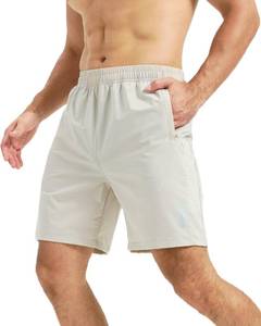 lot 2173 image: Apprivoise-moi Mens Athletic Shorts Lightweight Quick Dry Workout 7 5 9 Gym Sports Basketball Tennis Golf Running Jogging Hiking Linerless Grey M