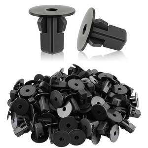 lot 4222 image: MOTOALL 90189-06013 MR971765 Hood Bumper Fender Liner Front Spoiler Trim Panel Shield Retainer Fastener M5.5#12 Screw Grommet Rivet Clips 9 x 9mm Hole for Toyota Lexus 90189-06065 90189-T0014 100pcs