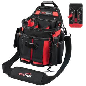 lot 4226 image: MELOTOUGH Electrician Tool Pouch with Shoulder Strap