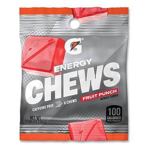 lot 4292 image: 308-05954 On-the-Go Carb Energy Chews, Fruit Punch