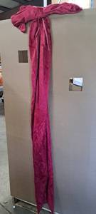 lot 4307 image: Bow Sash 22.8in x 70in Red