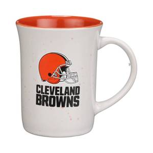 lot 4311 image: The Memory Company Officially Licensed NFL - Cleveland Browns 2-Pack HomeAway Speckle Mug