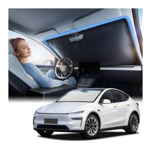 lot 5036 image: Nmoiss Ice Silk Air-Cooled Car Windshield Sun Shade, Enjoy Superior Coolness & Comfort 84.2% Heat Insulation UPF50 UV Block Interior Protection, Universal Fit for Car SUV Truck, Medium 64x32