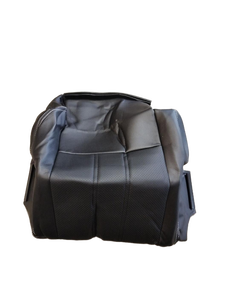 lot 6004 image: Vehicle Seat Cover Set Black and Beige