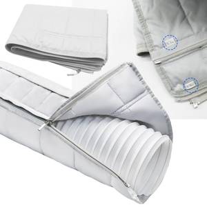 lot 6407 image: Portable Air Conditioner Hose Cover Wrap, Update AC Hose Cover, Insulation and Cooling, Easy to Install, Zipper Style, Suitable for Portable Air Conditioners with 5&5.9 Diameter Exhaust Hoses.