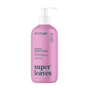 lot 6424 image: ATTITUDE Body Lotion, EWG Verified Moisturizer, Vegan Skin Care Products, Non-Greasy, Hydrating for Dry Skin, Cruelty Free, Moisturizing, Coconut & Wild Berries Scent, 16 Fl Oz