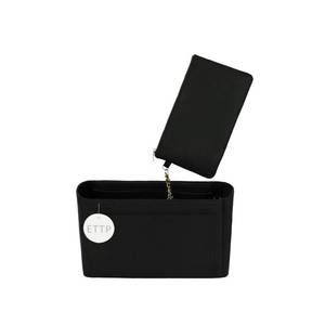 lot 6425 image: ETTP Purse Organizer Insert For Handbags, Tote Bag Organizer Insert, Handbag Organizer For Tote & Handbags, Compatible with Neverful Speedy and More (Large,Black)
