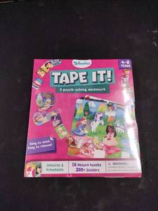 lot 6430 image: Skillmatics Tape It 16 Picture Puzzles 300 Stickers Ages 4-8