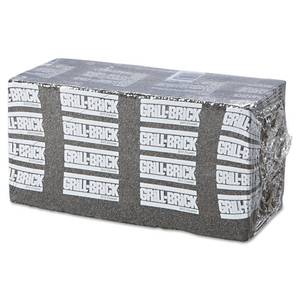 lot 13930 image: 3M Grill-Brick Grill Cleaner GB12, 12 Pack of 3.5 in x 4 in x 8 in Bricks, Heavy Duty, Cleans Away Carbonized Grease and Oil, Flat Top Griddle Cleaning, Commerical Kitchen