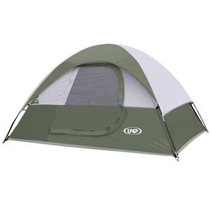 lot 13933 image: Camping Tent 2 Person, Waterproof Windproof Tent with Rainfly Easy Set up-Portable Dome Tents for Camping (Light Green)