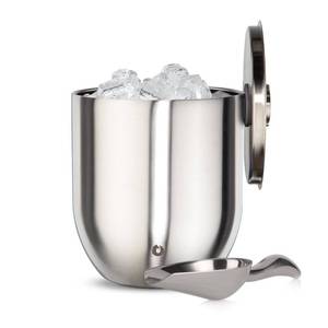 lot 19988 image: Snowfox Plus - Insulated Ice Bucket with LidScoop, Premium Vacuum Insulated Stainless Steel Ice Buckets for Parties, Ice Box, Home Bar Accessories, Parties Supplies, Bar Decor, 3L