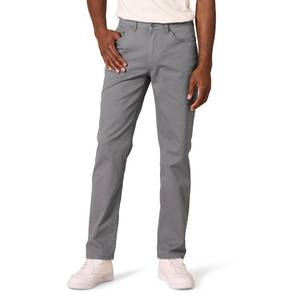 lot 20205 image: Amazon Essentials Mens Standard Straight-Fit 5-Pocket Stretch Twill Pant, Dark Grey 28W x 28L (Used)