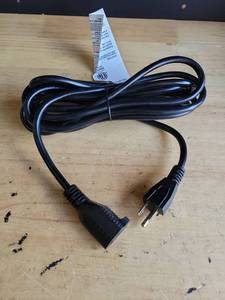 lot 20230 image: Power Extension Cord Cable Approx 3 ft