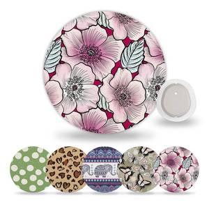 lot 20304 image: HONYOU 15Pack G7 Over Patches Compatible for Dexcom Stelo Overpatch Waterproof 15 Days Long Stay CGM Sensor Covers, Sweatproof & Latex-Free, Floral Pattern Adhesive Overlay Tape No Hole