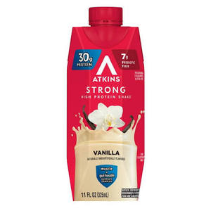 lot 3918 image: Atkins Strong Vanilla Shake EXPIRED 51026