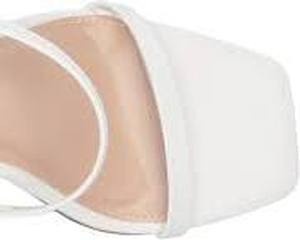 lot 3953 image: The Drop Slide Sandal White Size 8