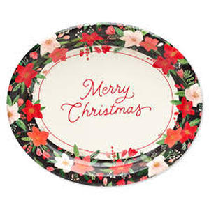 lot 4255 image: Merry Christmas Paper Plates