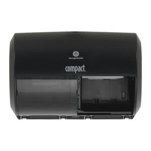 lot 11226 image: Side-By-Side Tissue Dispenser Black 1 Dispenser 20A