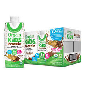 lot 11231 image: Orgain Kids Protein Organic Nutritional Shake 12-Pack