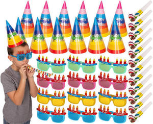 lot 20254 image: TIGERDOE Birthday Party Set 36 Piece